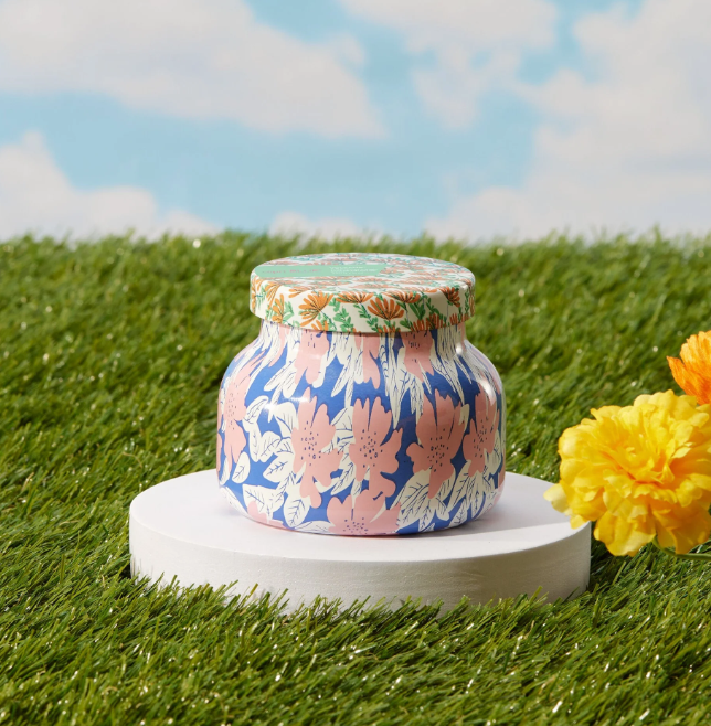 Pattern Play Petite Candle, 8 oz CAPRI BLUE