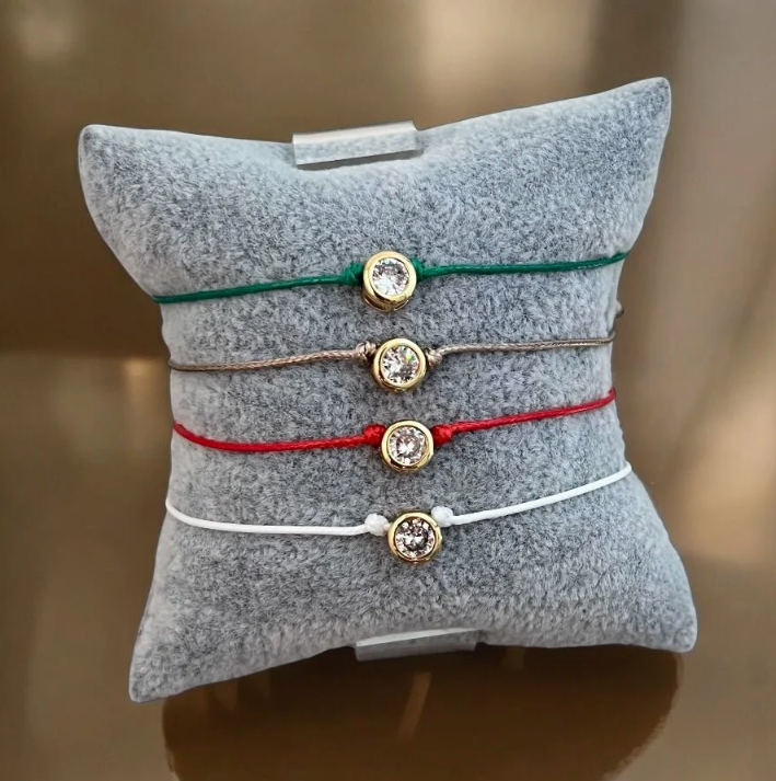 Timeless Elegance Bracelet - Solitaire CZ on Adjustable Cord Regular price