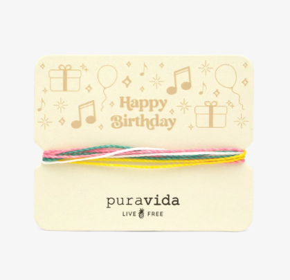 Happy Birthday Bracelet Card
