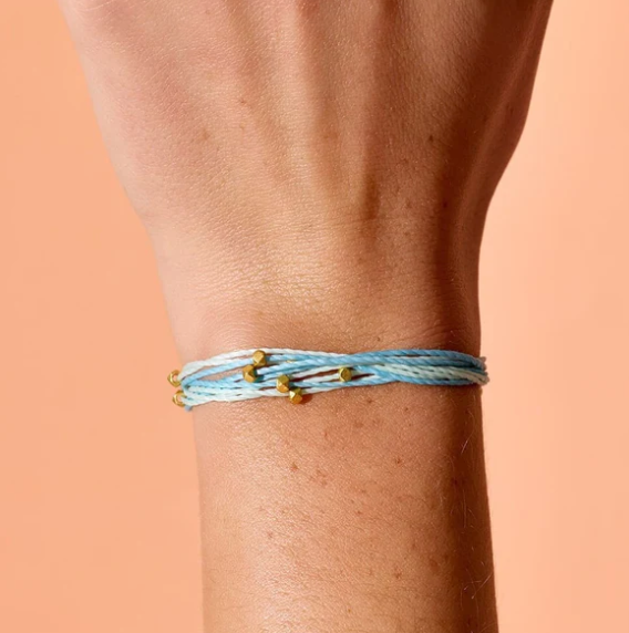 Half and Half Gold Malibu Bracelet
