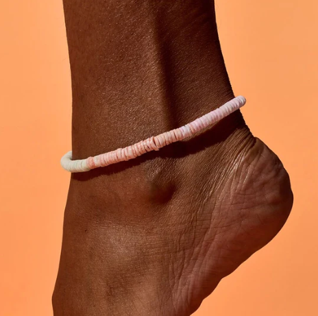 Pastel Puka Stretch Bracelet
