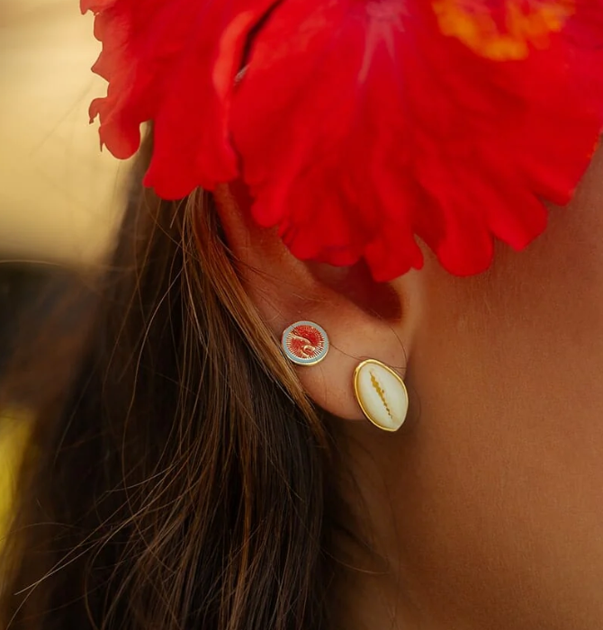 Low Tide Shell Earrings