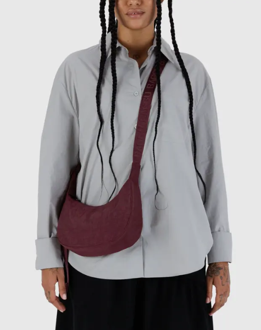 Small Nylon Crescent Bag