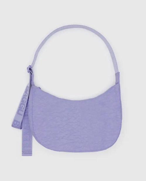 Medium Nylon Crescent Bag
