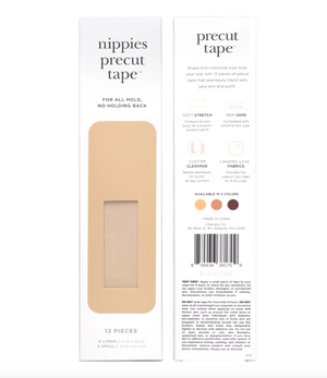 Nippies Precut Boob Tape (12 Pieces)