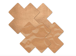 Cross Nipple Covers - Fabric