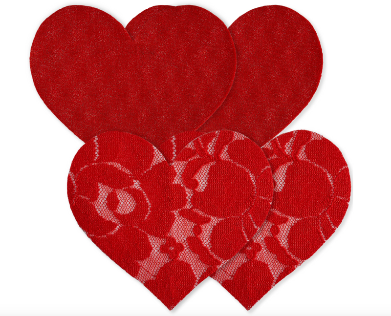 Heart Nipple Covers - Fabric