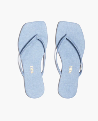 Denim Square Toe Lily