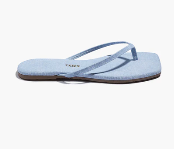 Denim Square Toe Lily