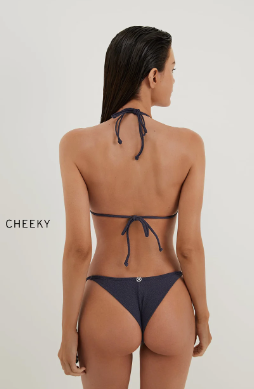 Firenze Clea Tri Top & Firenze Clea Cheeky Detail Bottom Bikini Set