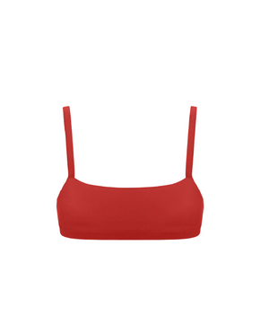 Minimal Bralette Clay & Curve Bottom