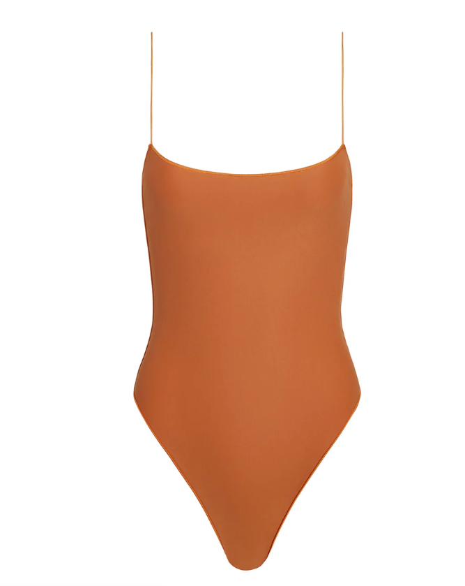 the C one piece in amber