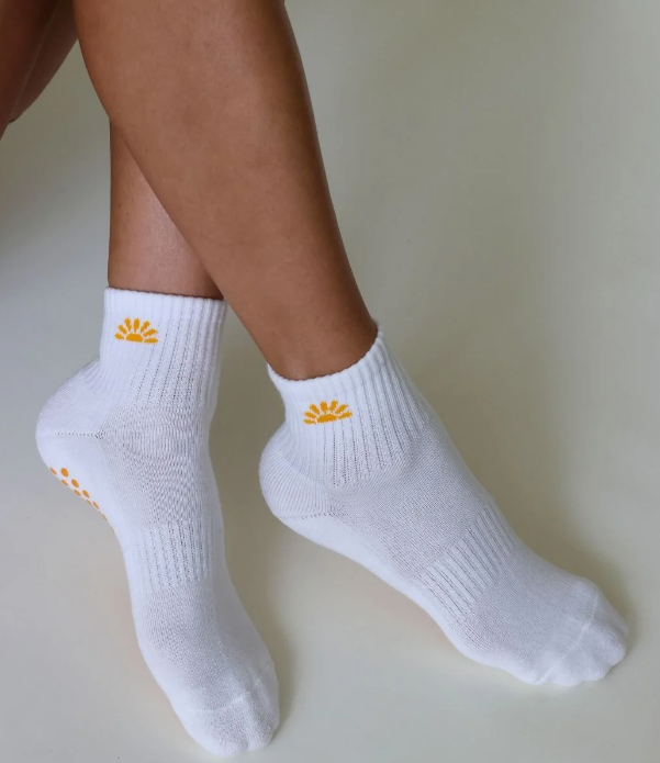 The Sunshine Shortie Grip Socks