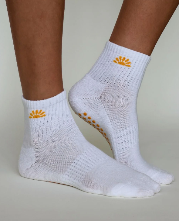 The Sunshine Shortie Grip Socks