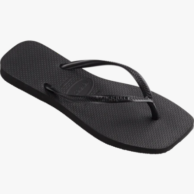 Slim Square Flip Flops
