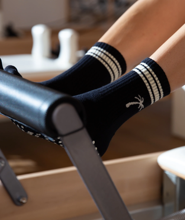 The Palm Grip Socks - Black