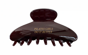Pilates Girls Do it Better Claw Clip