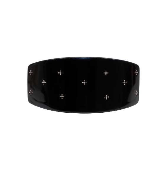 Ponytail Barrette in Midnight Magic