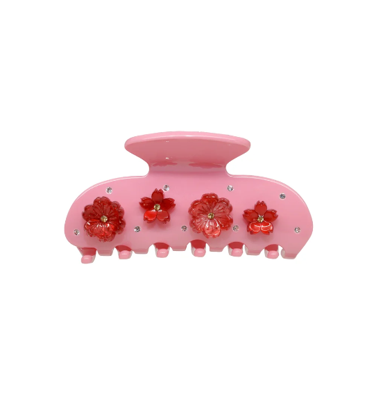 Sweetheart Clip in Palm Blossom