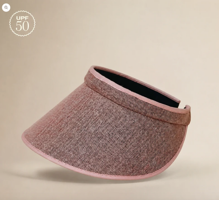 THE VISOR - PINK LATTE