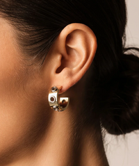 THE HOLE HOOP EARRINGS by ARTIZAN
