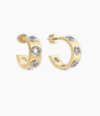 THE HOLE HOOP EARRINGS by ARTIZAN