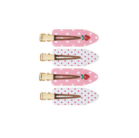 Popstar Clips in Sweet Berry Dot