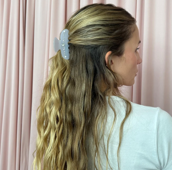 Sweetheart Clip in Lilac Sky