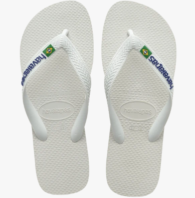 White Logo HAVAIANAS
