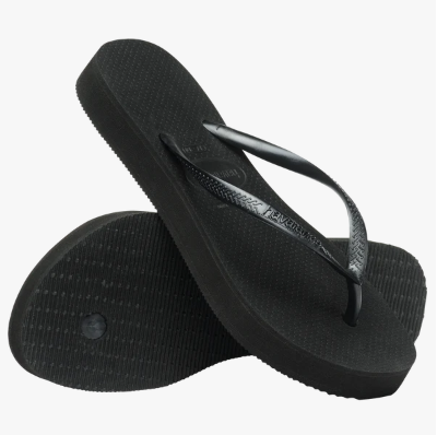 Black Slim Flatform HAVAIANAS