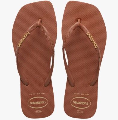 Rust Slim Square HAVAIANAS