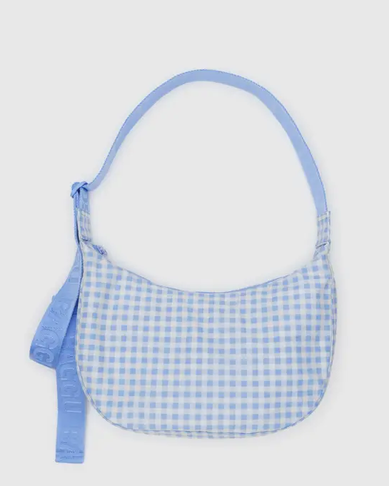Medium Nylon Crescent Bag