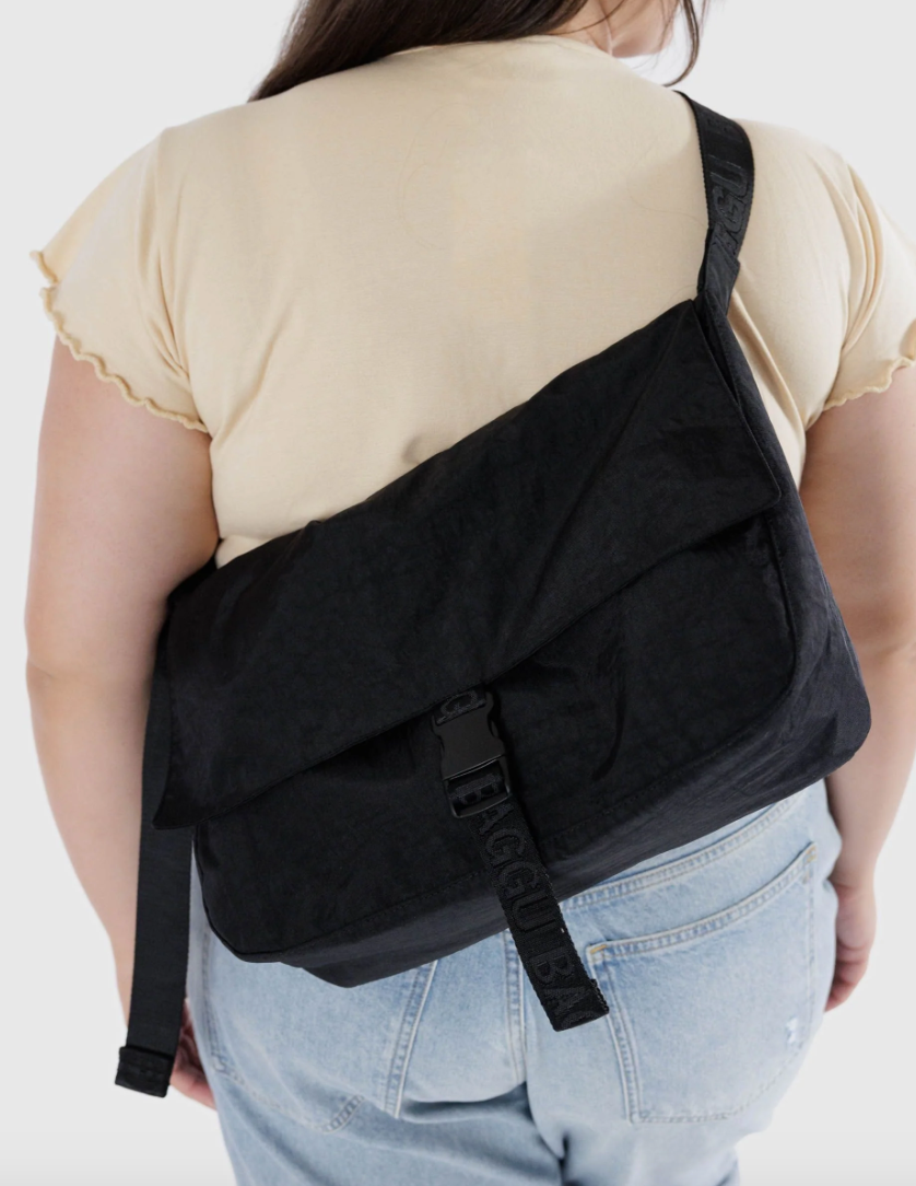 Nylon Messenger Bag