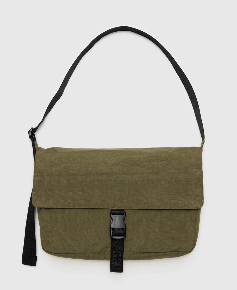 Nylon Messenger Bag