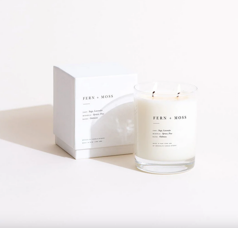 Fern + Moss Classic 2-Wick Candle