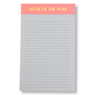 Mom of The Year - Lined Notepad