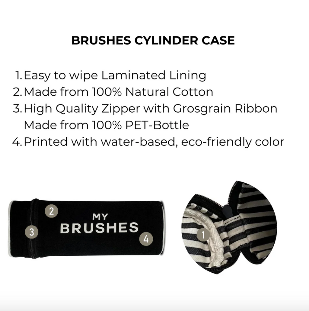 Brushes Cylinder Case