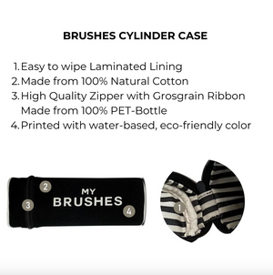 Brushes Cylinder Case
