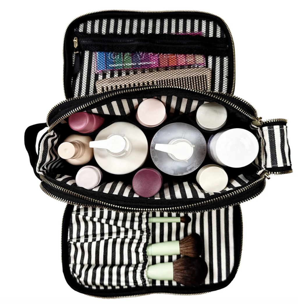 Triple Beauty & Toiletry Organizer – Black