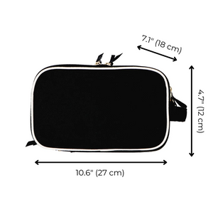 Triple Beauty & Toiletry Organizer – Black