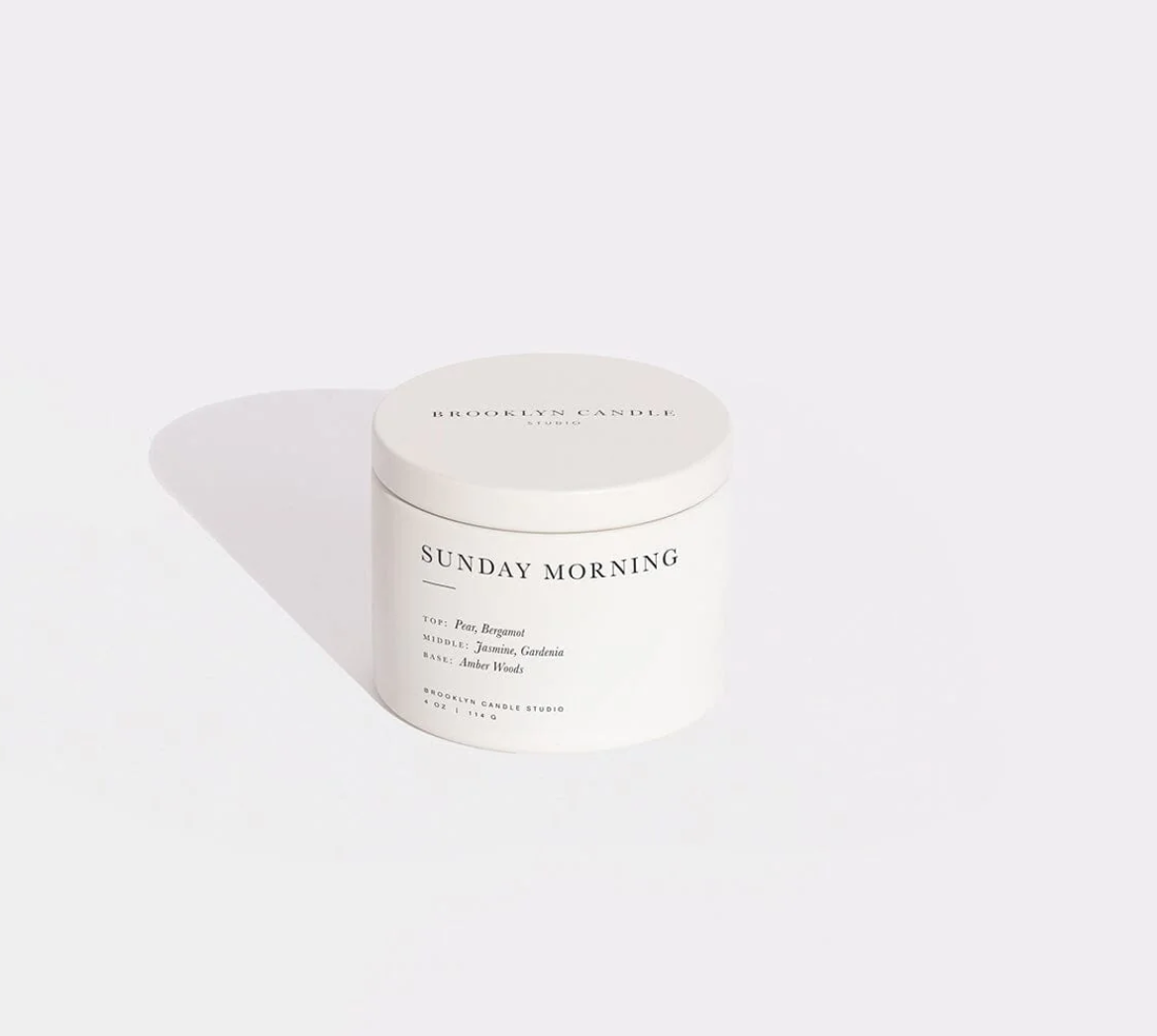 Sunday Morning Travel Candle