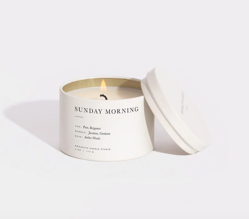 Sunday Morning Travel Candle