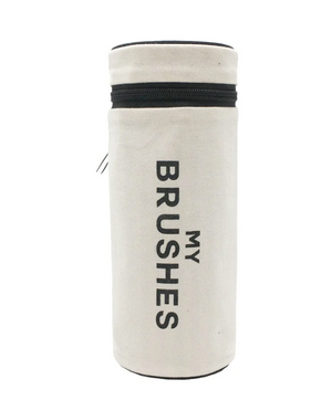 Brushes, Cylinder Case, Cream