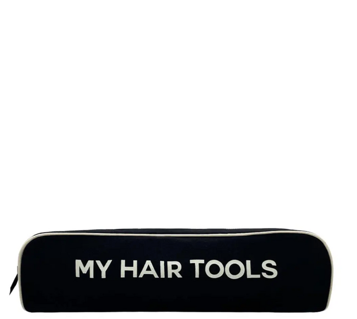 Roomy Hair Wrap Tools Travel Case, Black