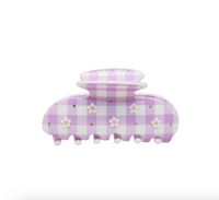 Sweetheart Clip in Daisy Pink Picnic