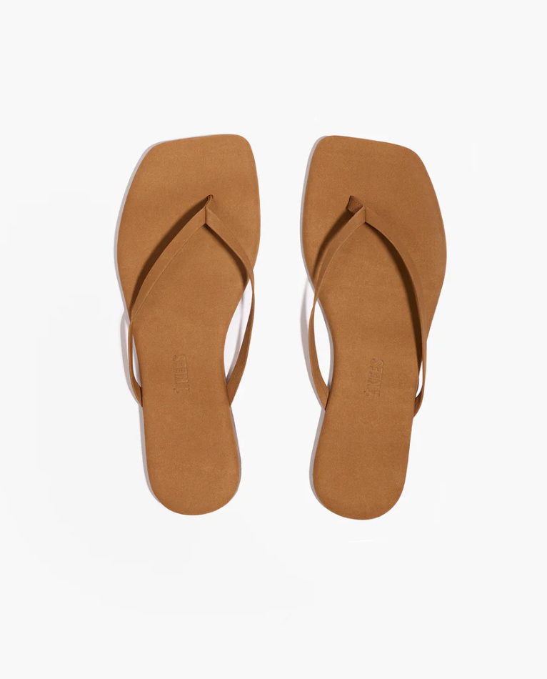 Square Toe Lily Suede CAMEL TKEES