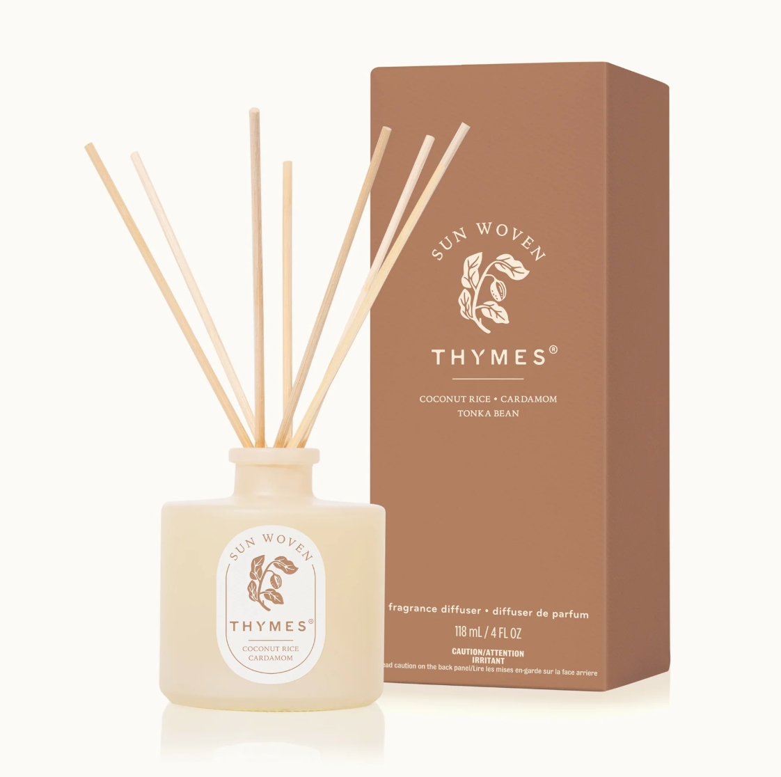 Sun Woven Petite Reed Diffuser THYMES