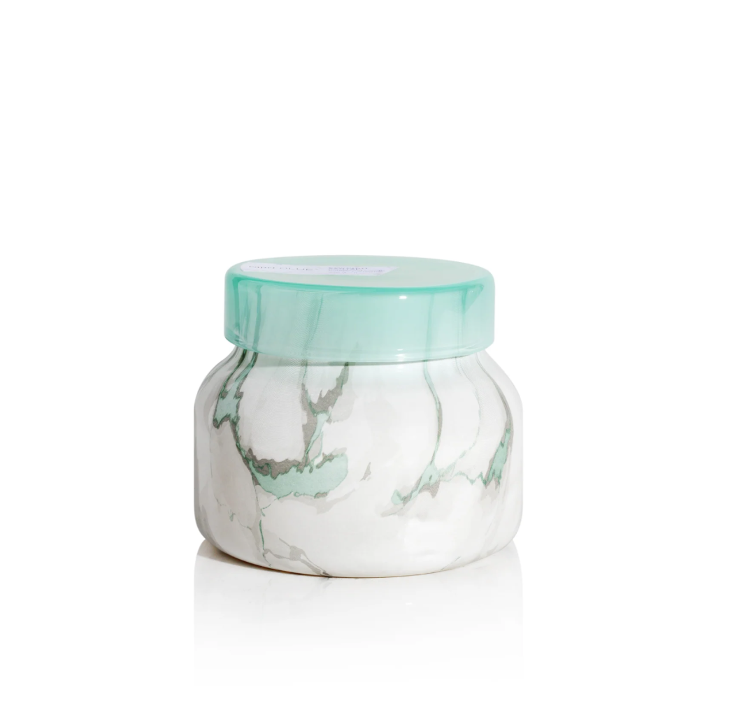 Coconut Santal Modern Marble Petite Candle 8oz