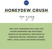 Honeydew Crush Blue Printed Travel Tin Candle 8.5oz