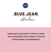 Blue Jean Petite Candle 8oz